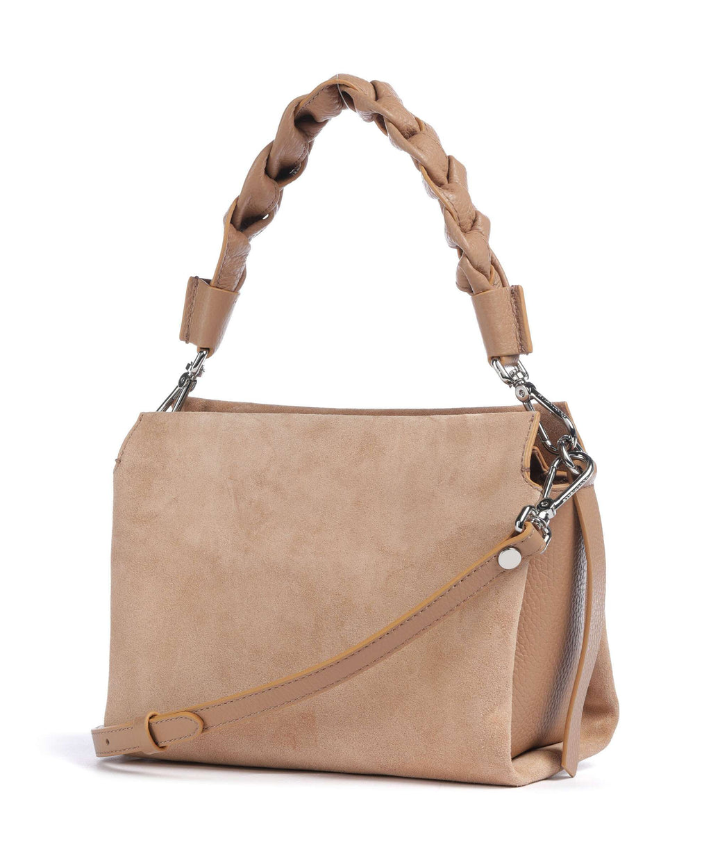 Coccinelle Boheme Suede Handbag skin