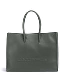 Coccinelle Myrtha Maxi Logo bolsa shopper alga
