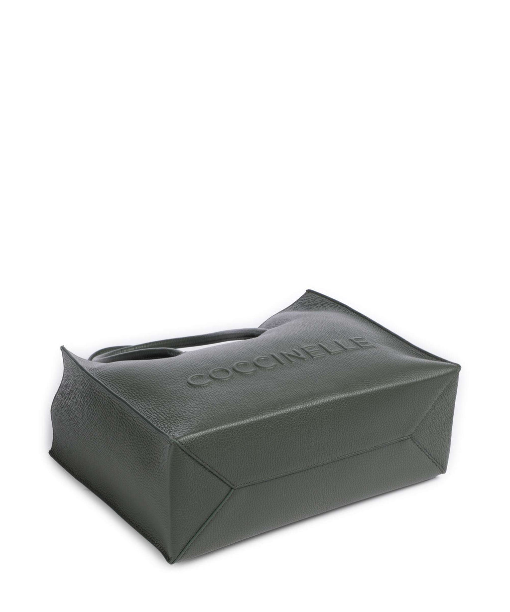 Coccinelle Myrtha Maxi Logo Tote bag alga