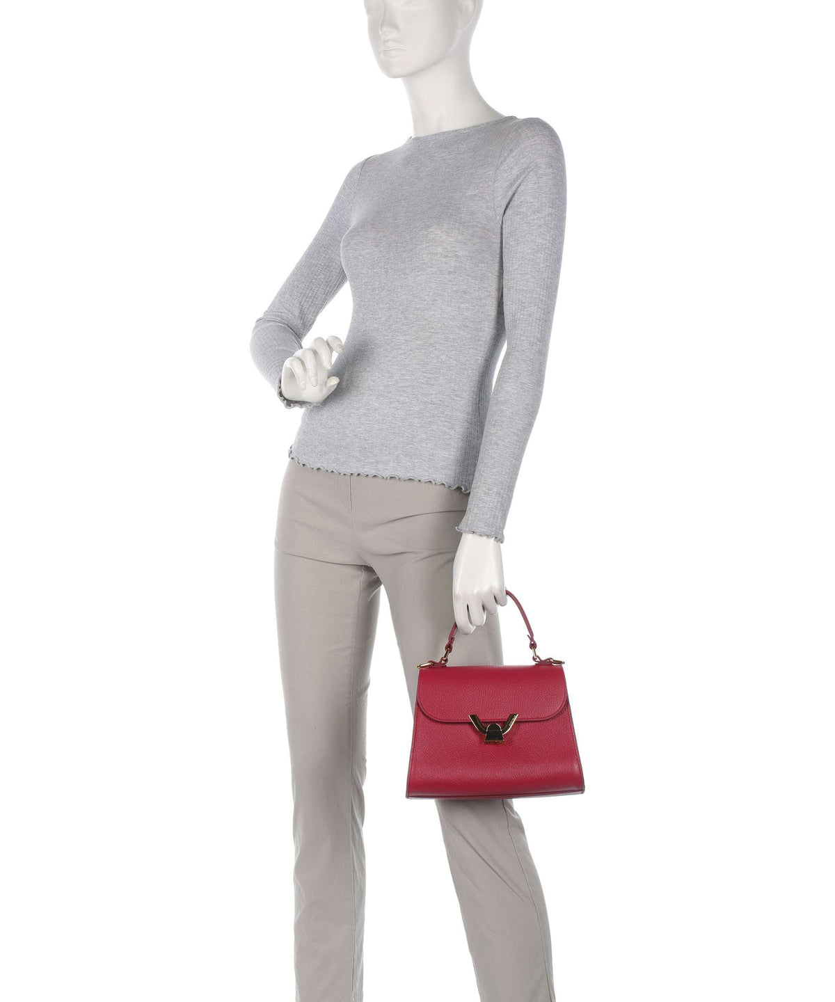 Coccinelle Dew Crossbody bag sangria