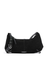 Coccinelle Abigail Suede Shoulder bag noir