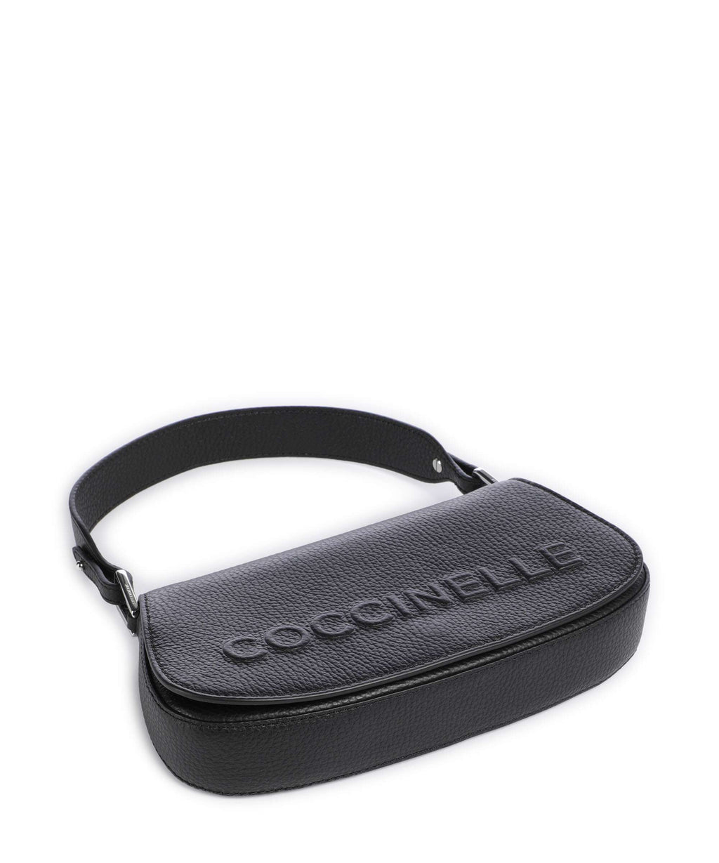 Coccinelle Myrtha Maxi Logo Shoulder bag noir