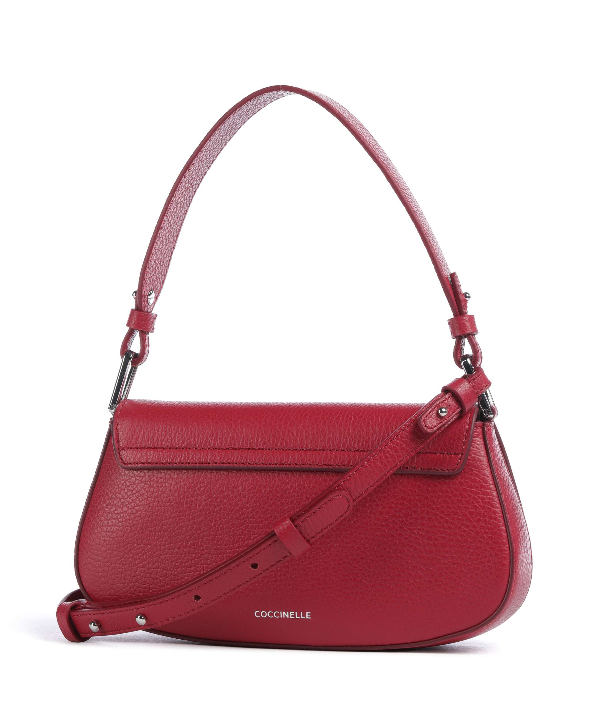 Coccinelle Myrtha Maxi Logo Shoulder bag sangria