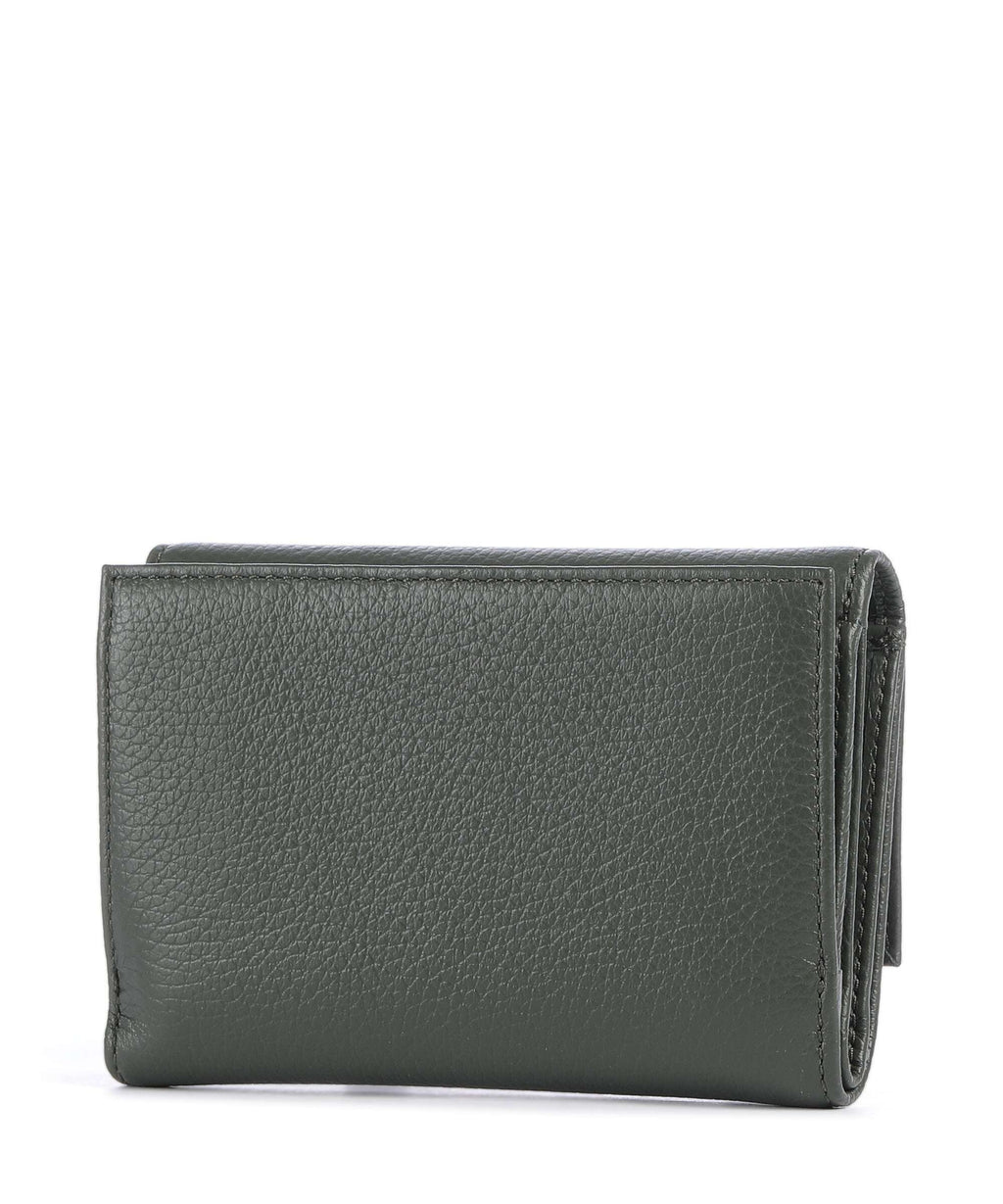Coccinelle Metallic Soft Wallet alga