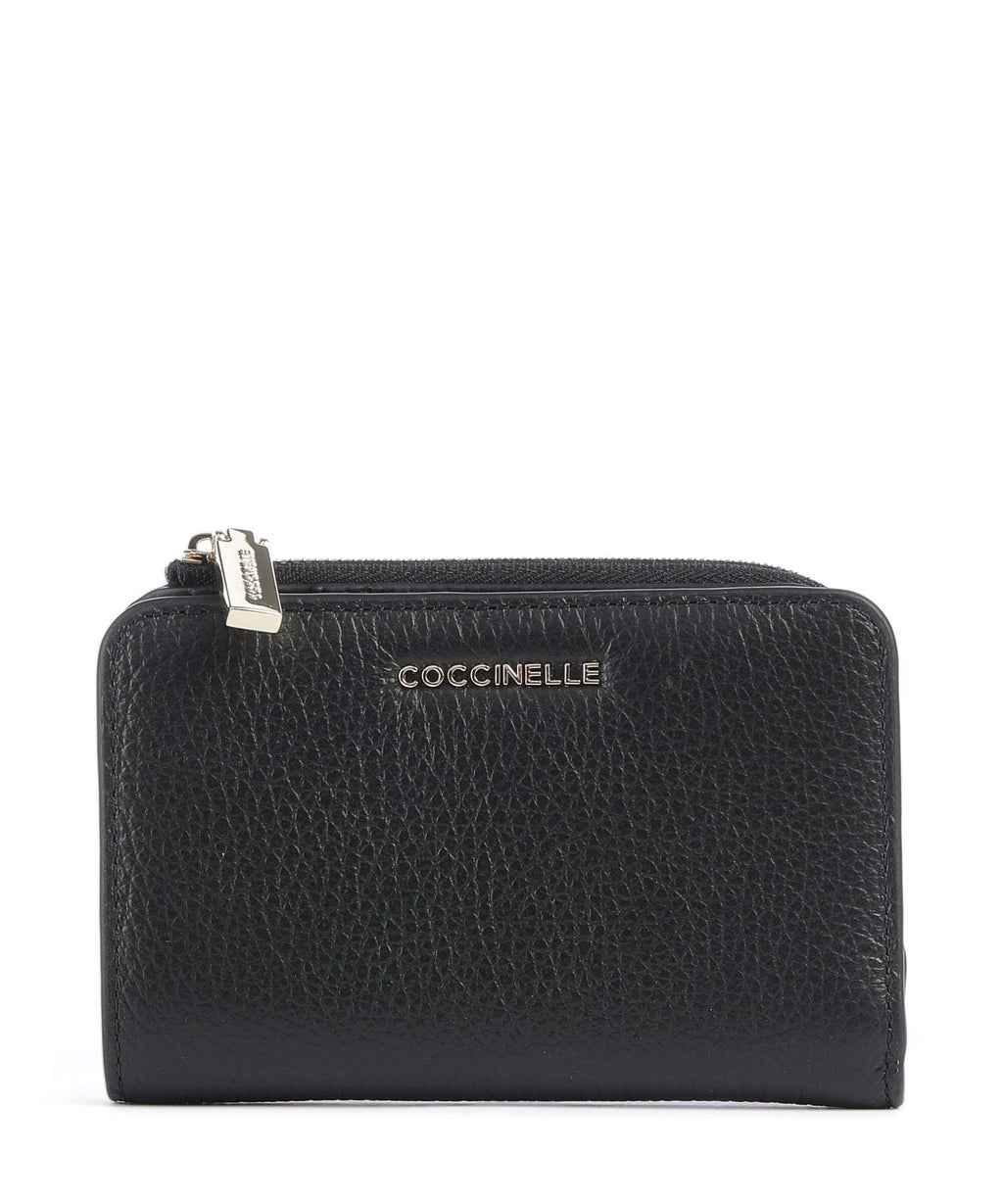 Coccinelle Metallic Soft Wallet noir