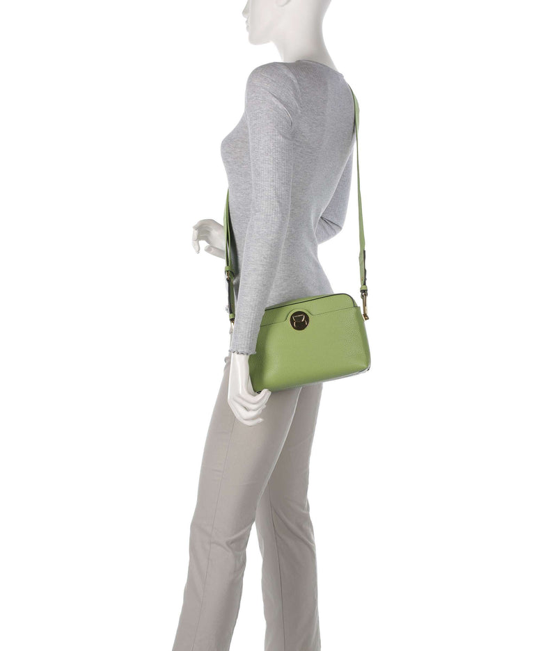 Coccinelle Liya Signature Crossbody bag guacamole