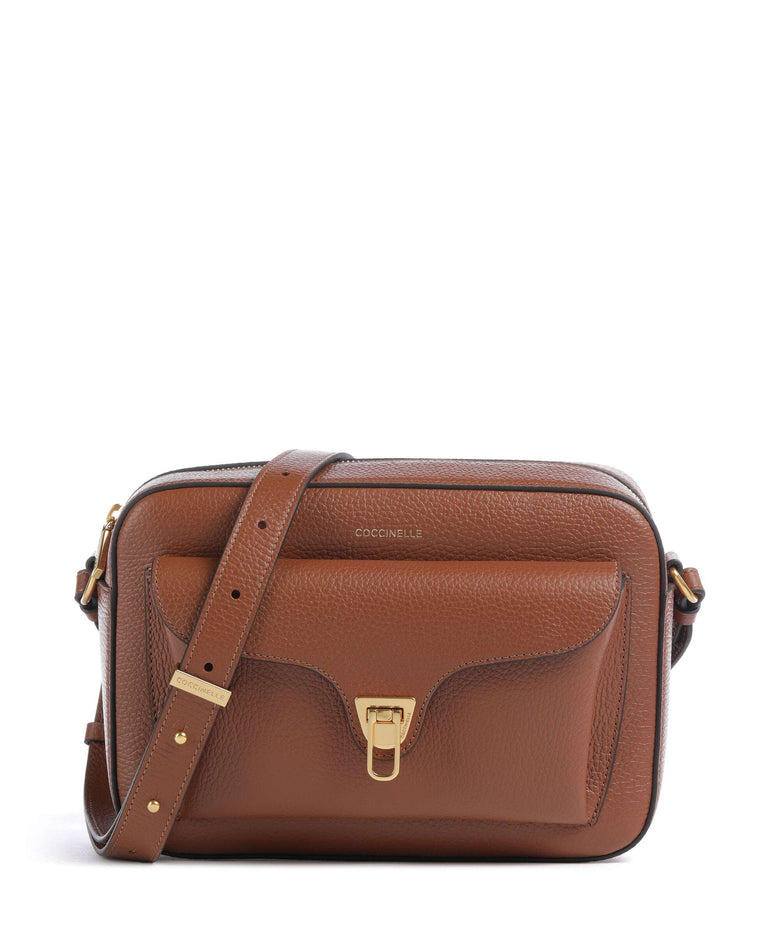 Coccinelle Beat Soft Crossbody bag cognac