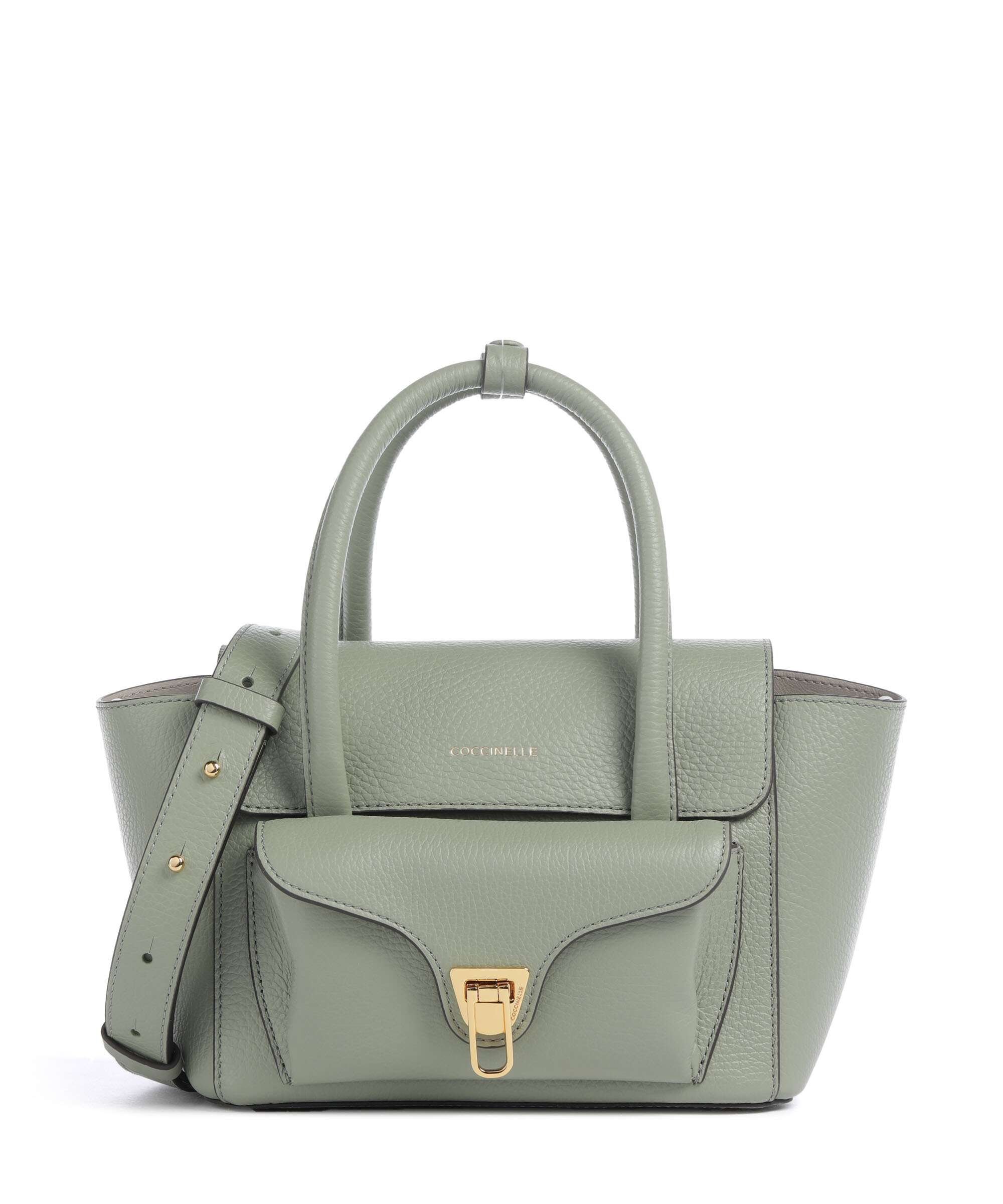 Coccinelle Beat Double Handbag greenery