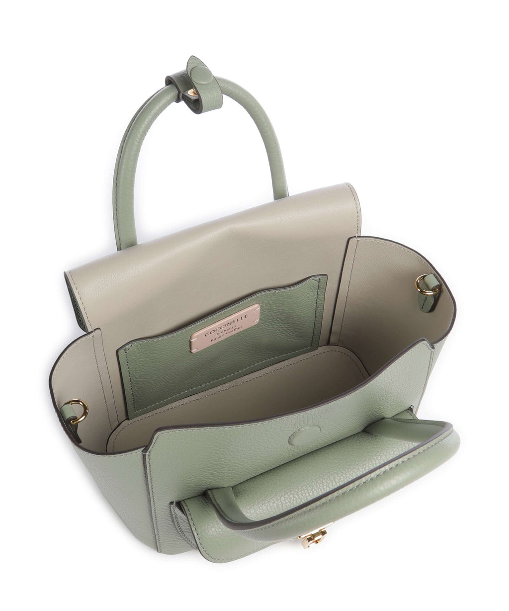 Coccinelle Beat Double Handbag greenery