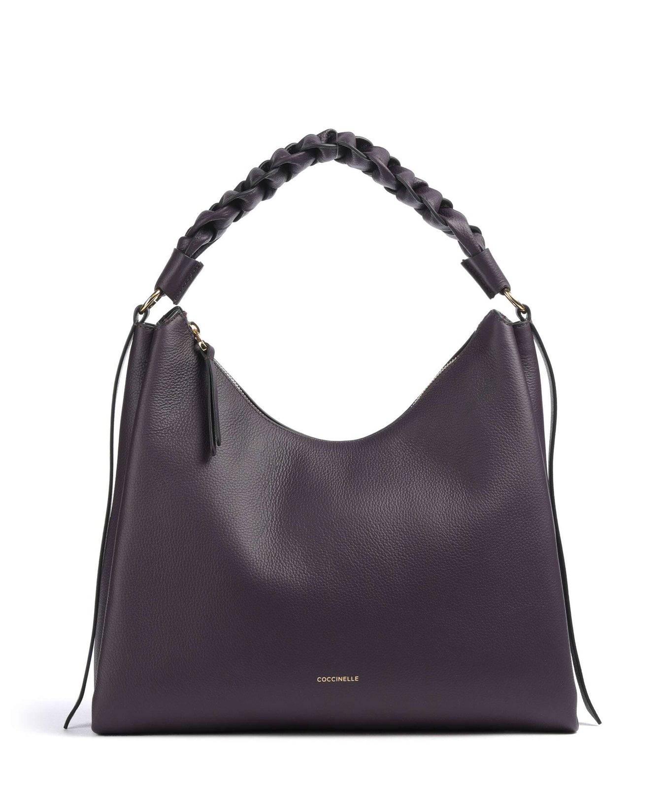Coccinelle Boheme Grana Double Hobo bag prune/ribes