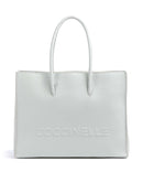 Coccinelle Myrtha Maxi Logo bolsa shopper snow