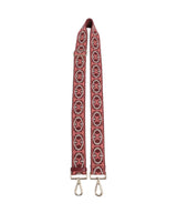 Coccinelle Nastro Monogram Tricolor Alça de ombro pink/rib