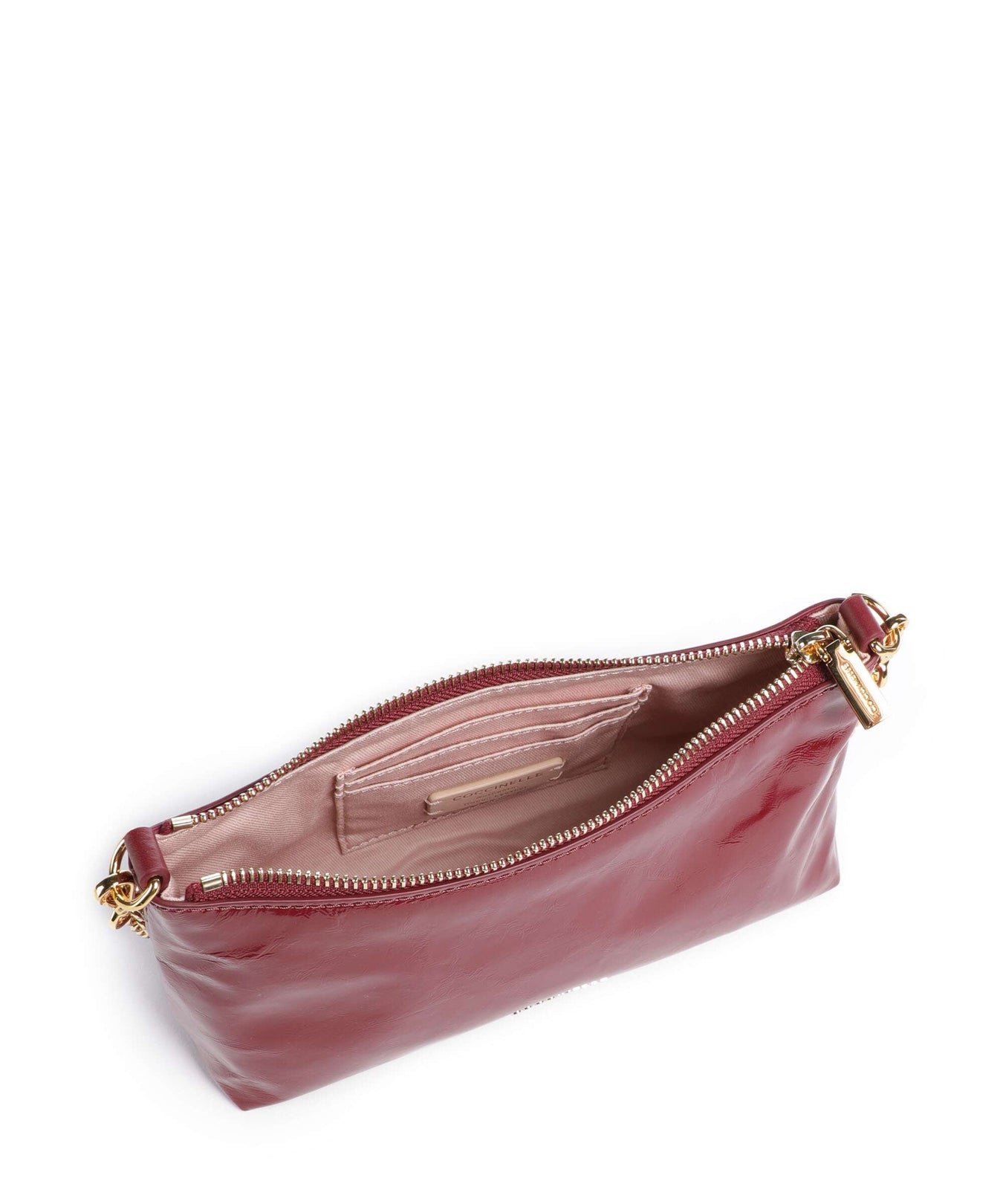 Coccinelle Aura Shiny Shoulder bag ribes