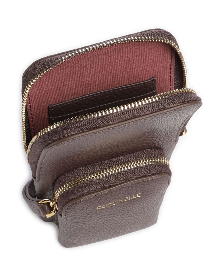 Coccinelle Pixie Phone bag brunette