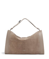 Coccinelle Elinor Suede Saco de balde warm taupe