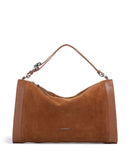 Coccinelle Elinor Suede Saco de balde cognac