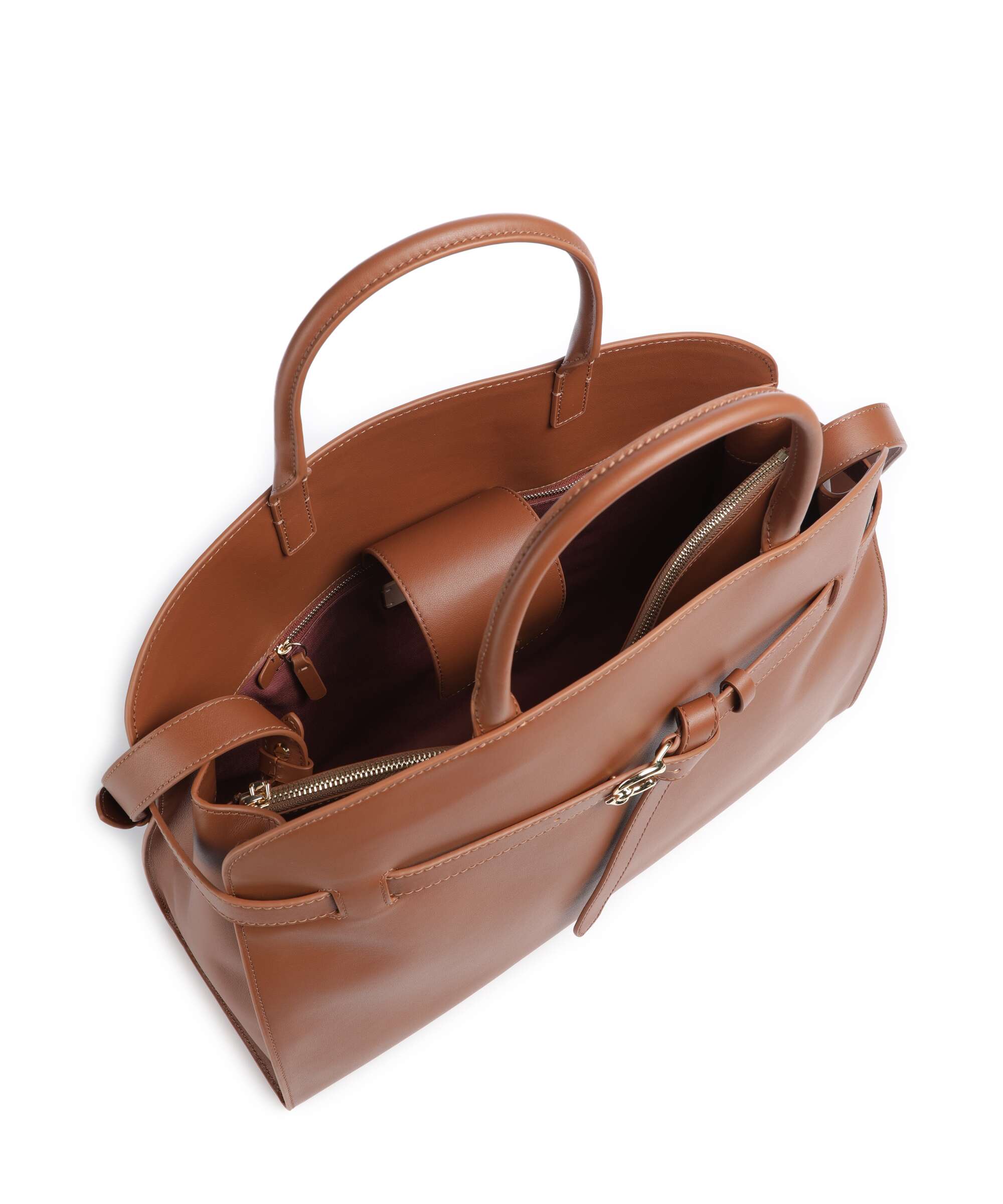Coccinelle Sabine Handbag cognac