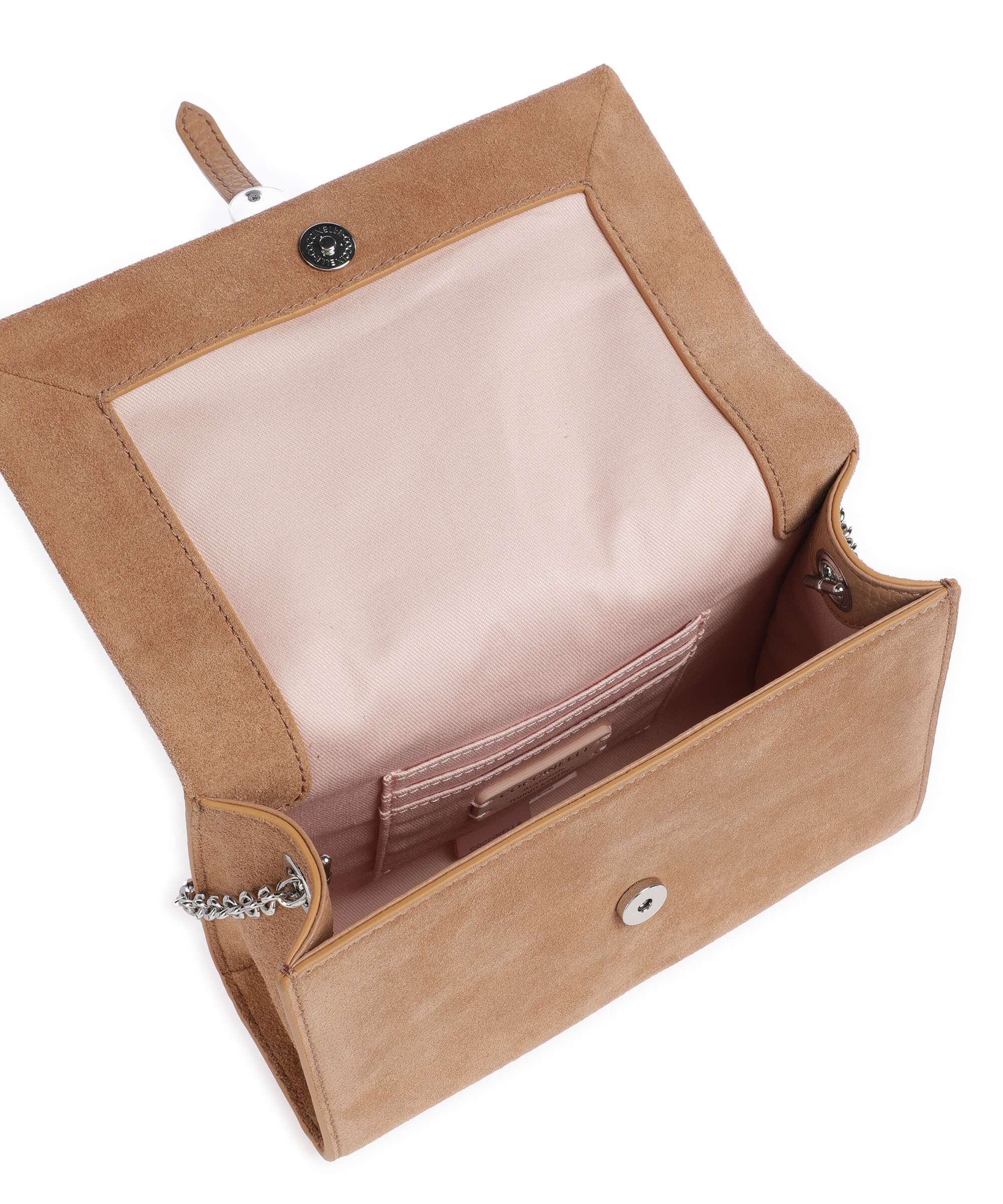 Coccinelle Dorian Suede Crossbody bag skin