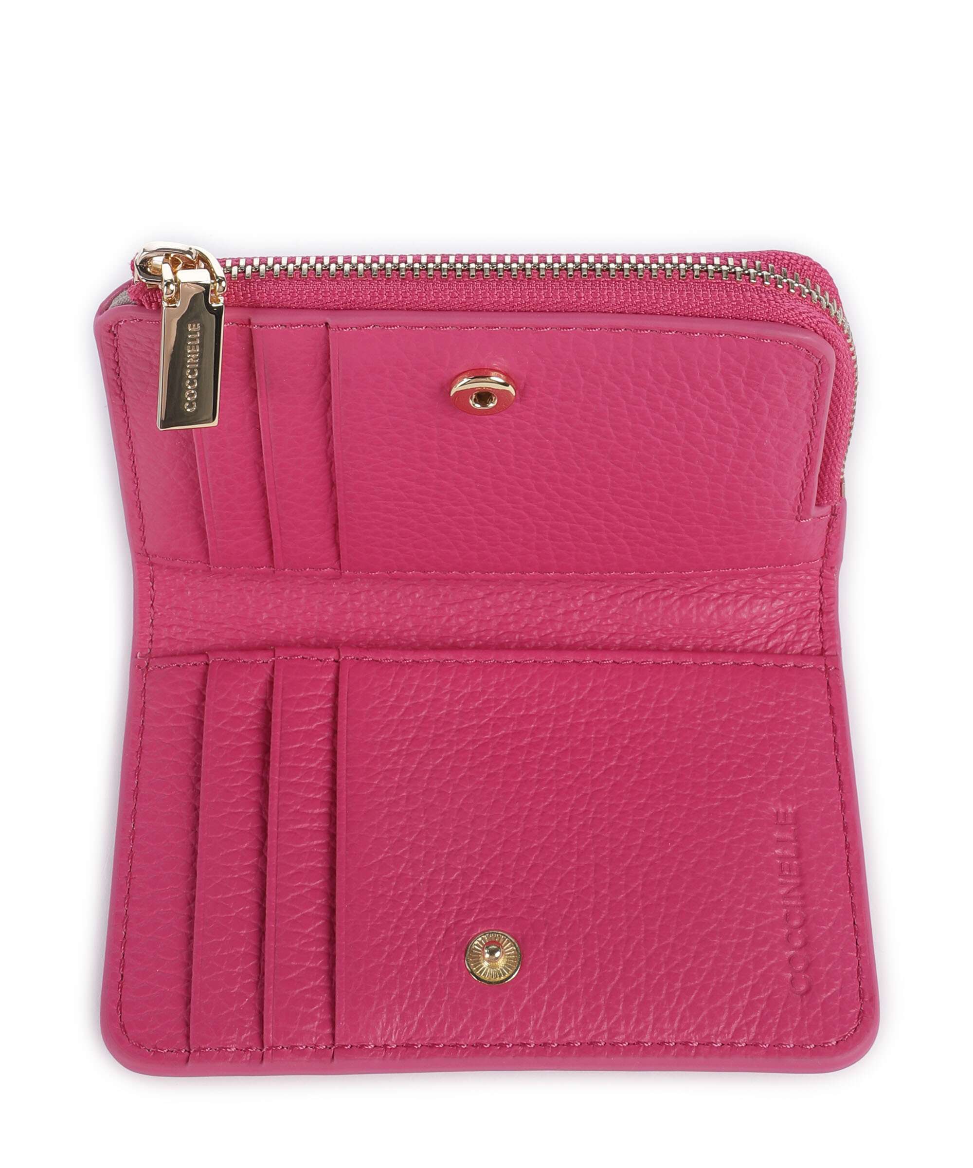 Coccinelle Metallic Soft Wallet new fucsia