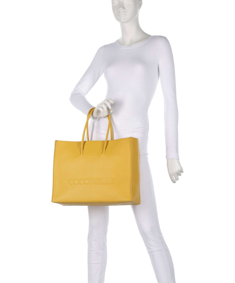 Coccinelle Myrtha Maxi Logo Tote bag soleado