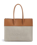 Coccinelle Myrtha bolsa shopper natural/cuir