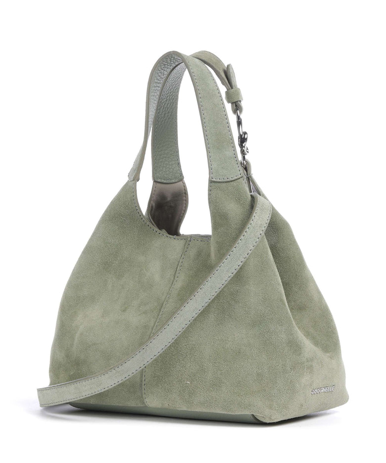 Coccinelle C-Easy Suede Handbag greenery