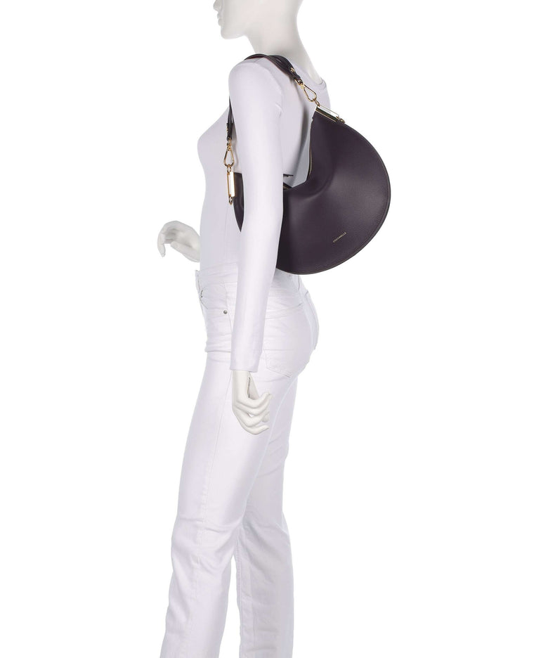 Coccinelle Sunup Hobo bag prune/ribes