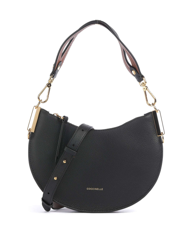 Coccinelle Sunup Shoulder bag noir/cognac