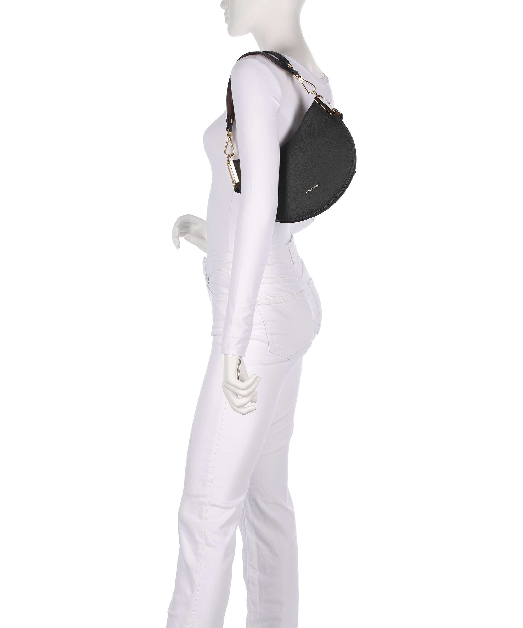 Coccinelle Sunup Shoulder bag noir/cognac