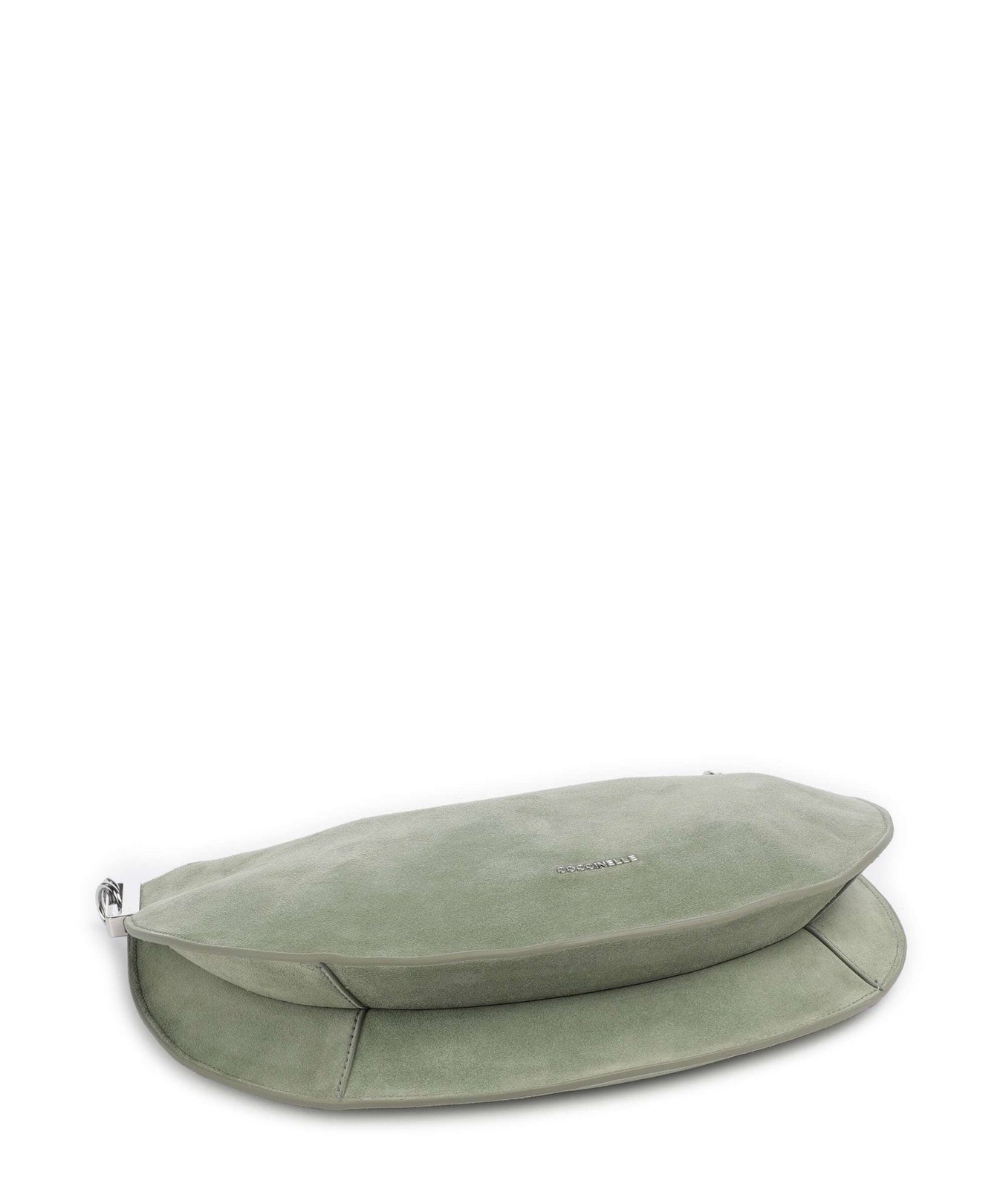 Coccinelle Sunup Suede Hobo bag greenery