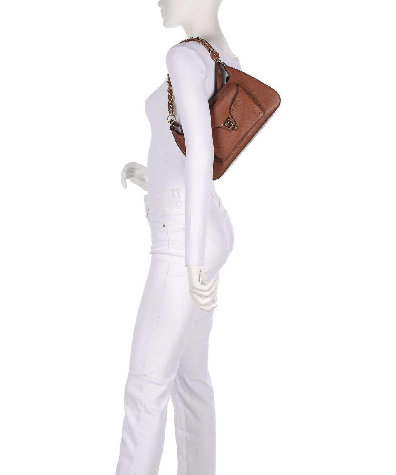 Coccinelle Beat Shoulder bag cognac