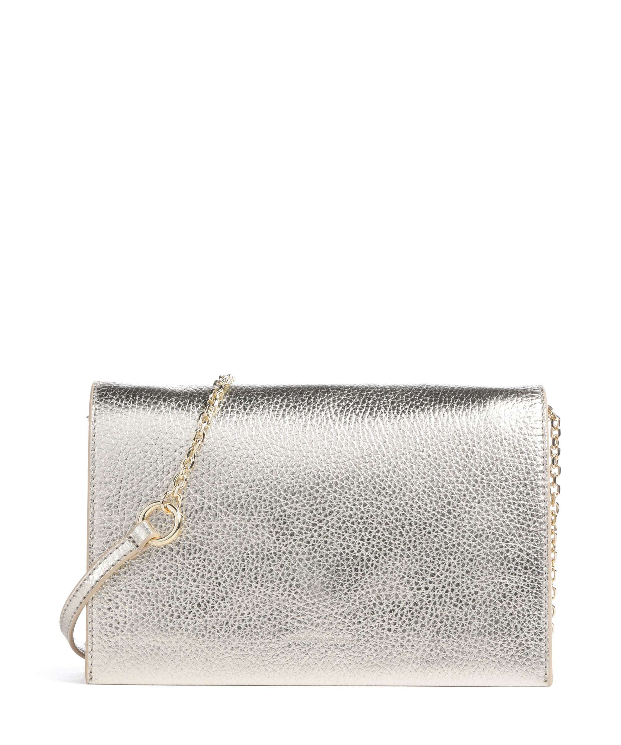 Coccinelle Dandy Crossbody bag pale gold