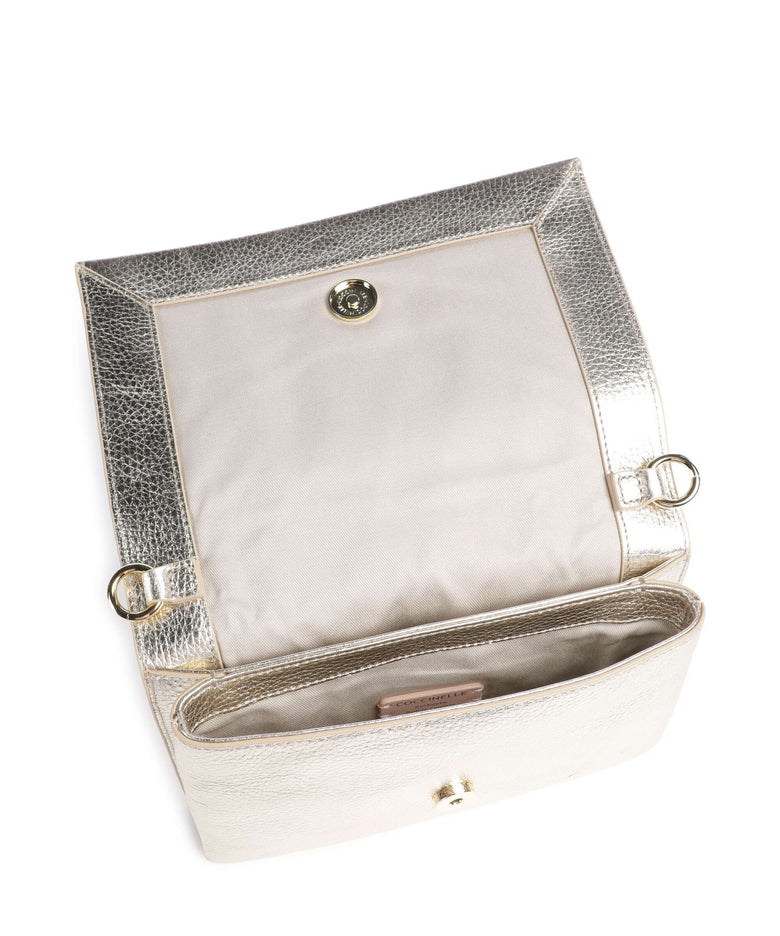 Coccinelle Dandy Crossbody bag pale gold