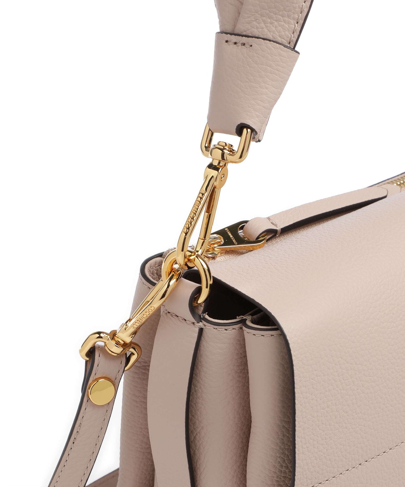 Coccinelle Boheme Grana Double Shoulder bag rosette/warm taupe