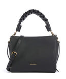 Coccinelle Boheme Grana Double Bolsa noir/cognac