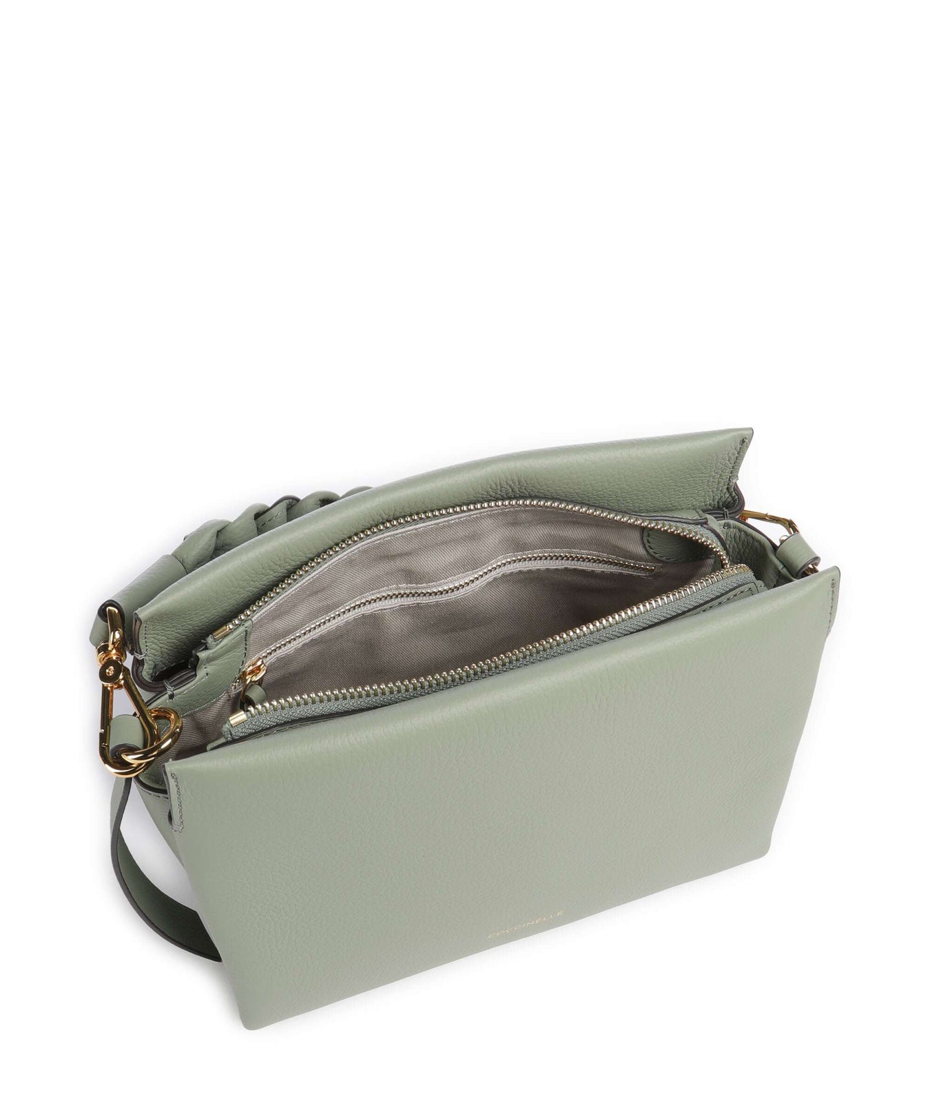Coccinelle Boheme Grana Double Handbag greenery/rosett