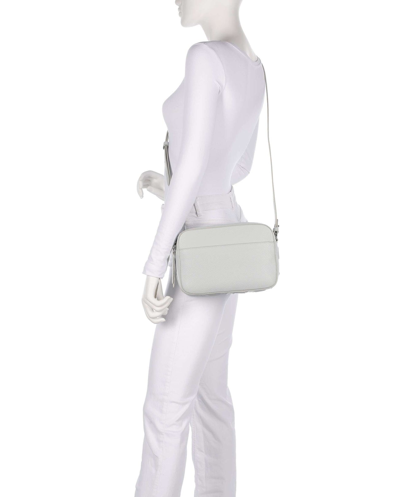 Coccinelle Myrtha Maxi Logo Crossbody bag snow