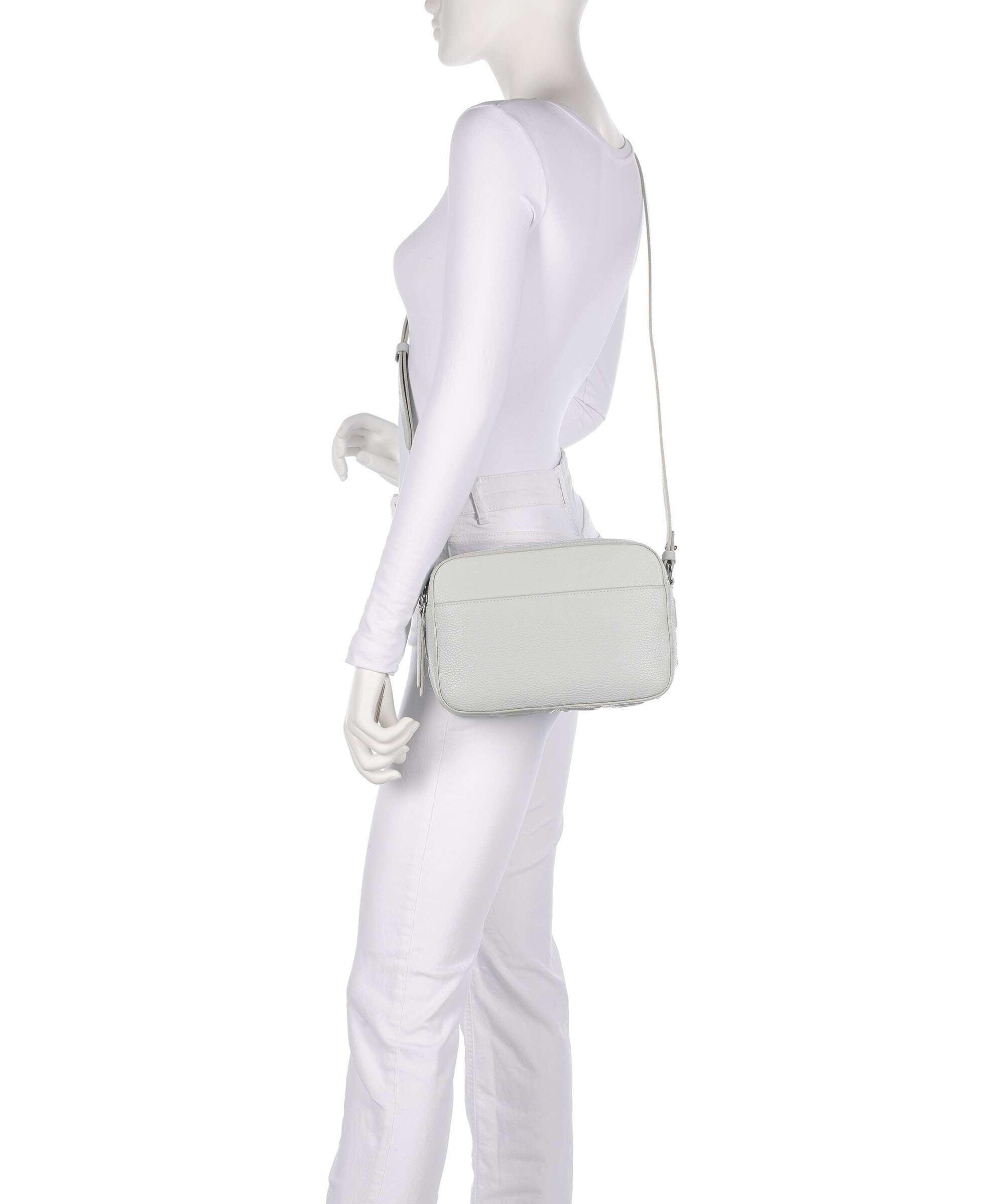 Coccinelle Myrtha Maxi Logo Crossbody bag snow