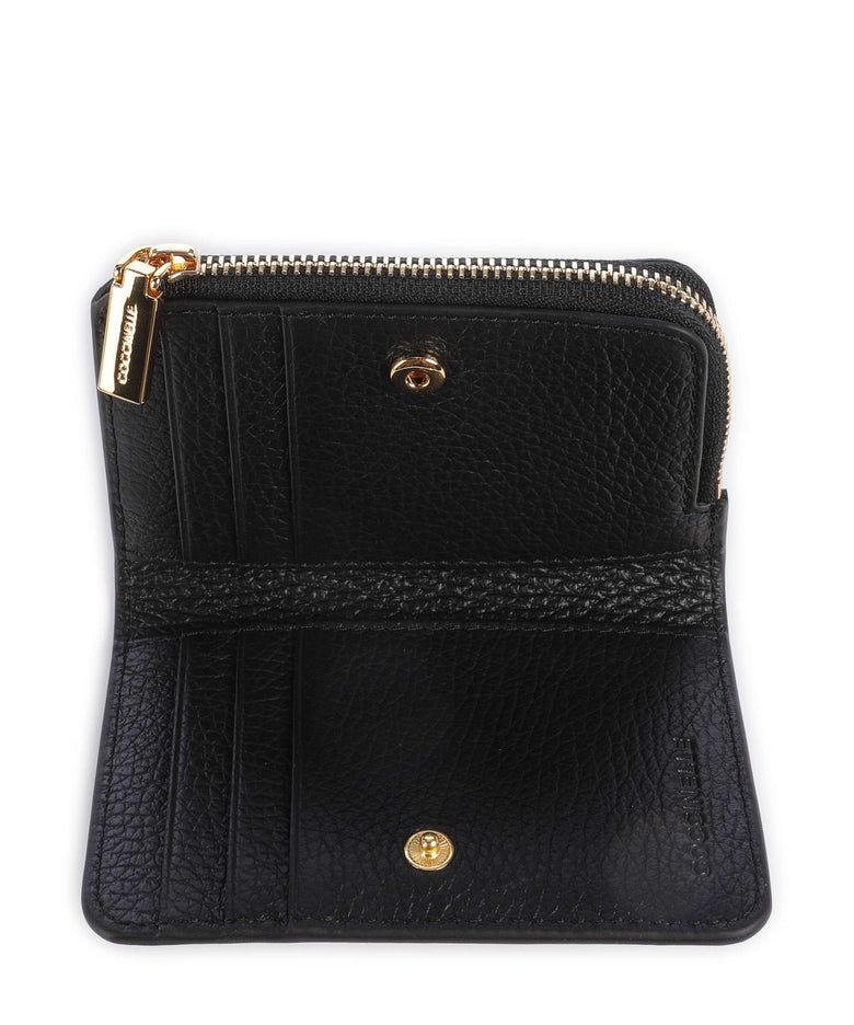 Coccinelle Metallic Lizard Wallet noir