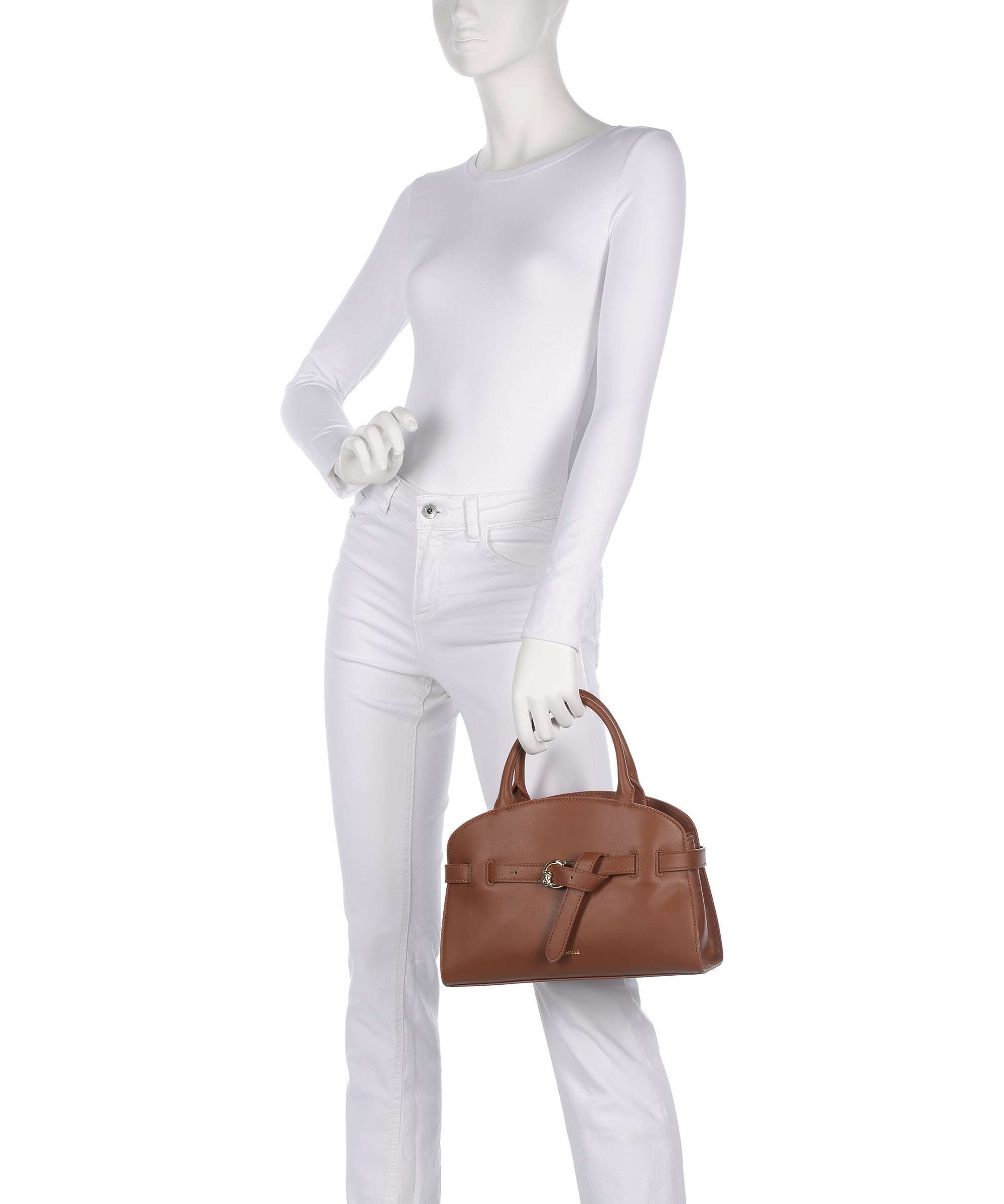 Coccinelle Sabine Handbag cognac