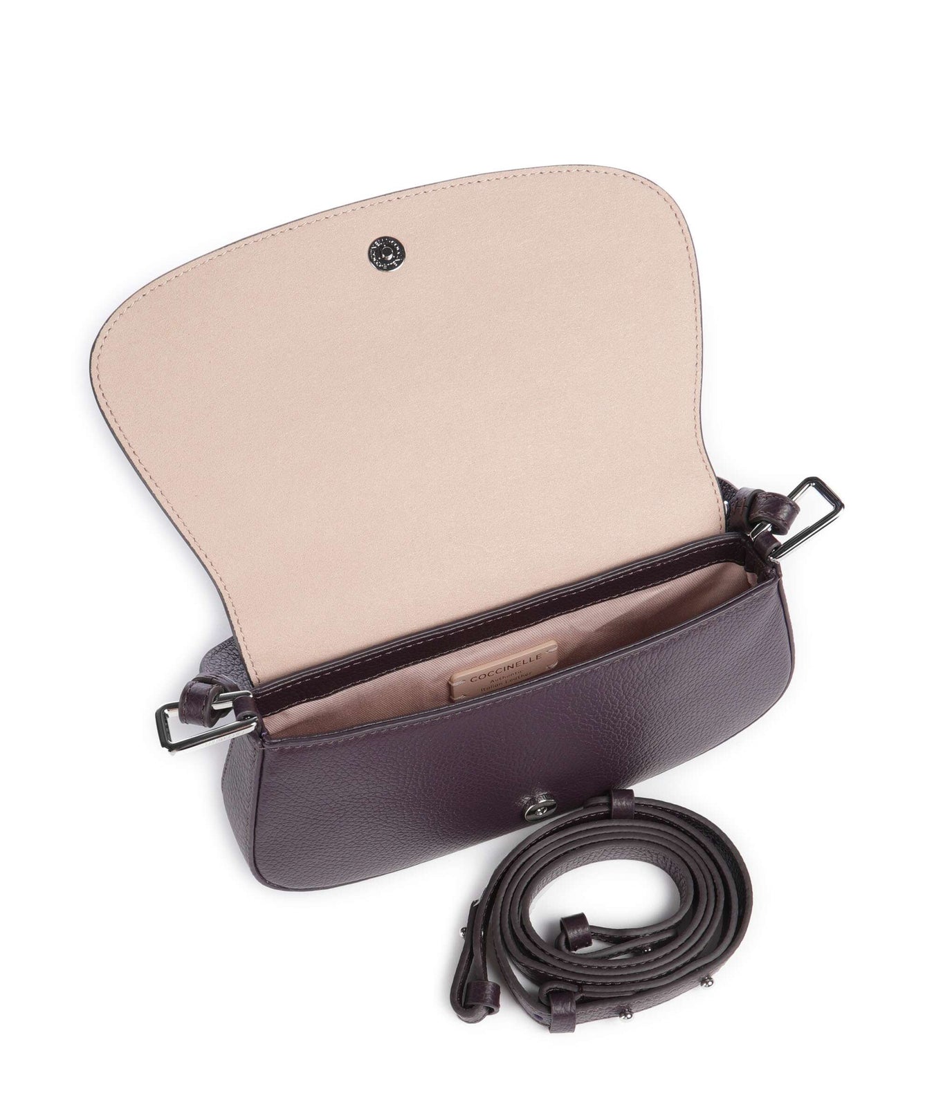 Coccinelle Myrtha Maxi Logo Shoulder bag prune