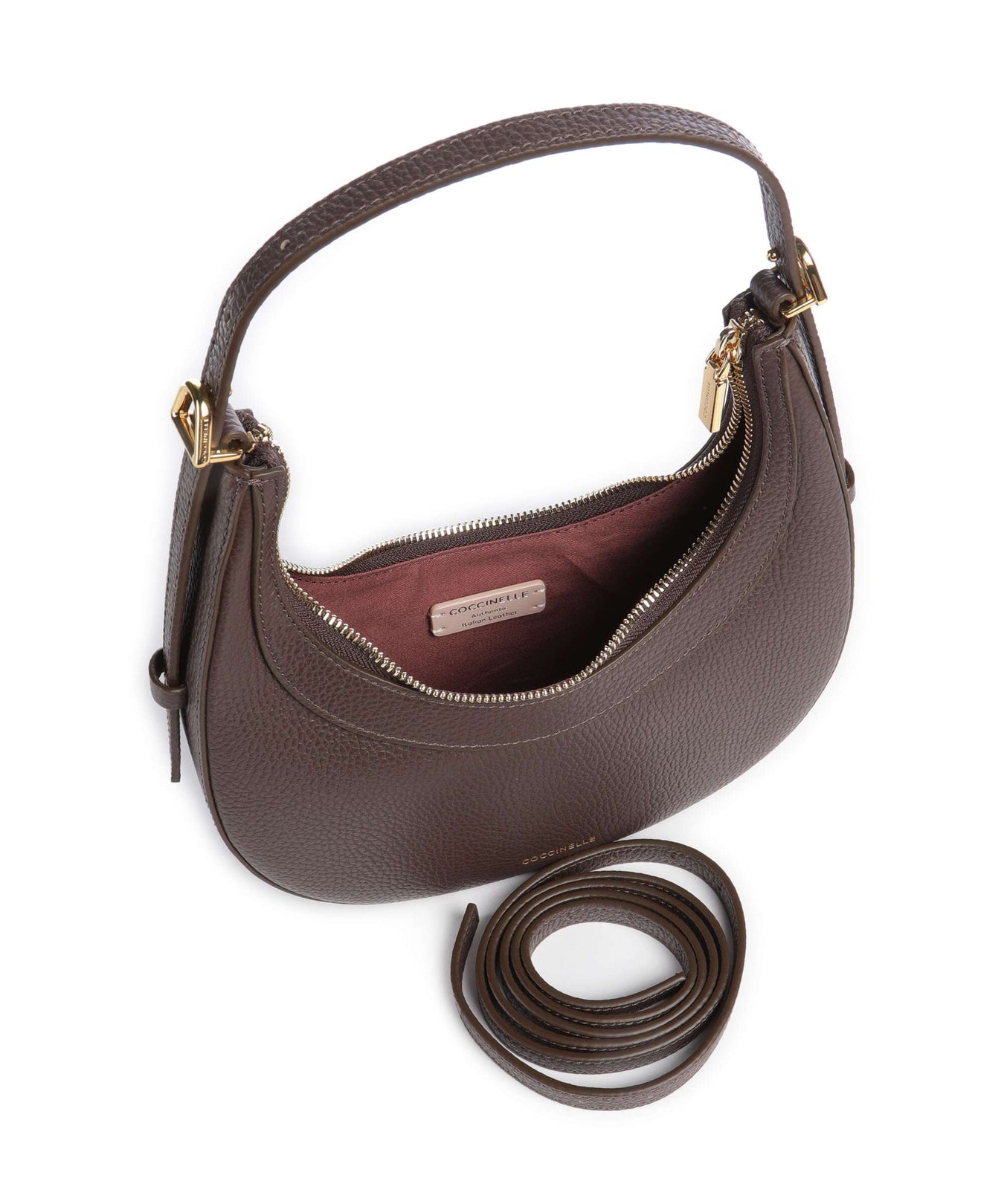 Coccinelle Whisper Shoulder bag brunette