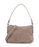 Coccinelle Rebekka Suede Bolsa tiracolo warm taupe
