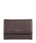 Coccinelle Metallic Soft Wallet brunette
