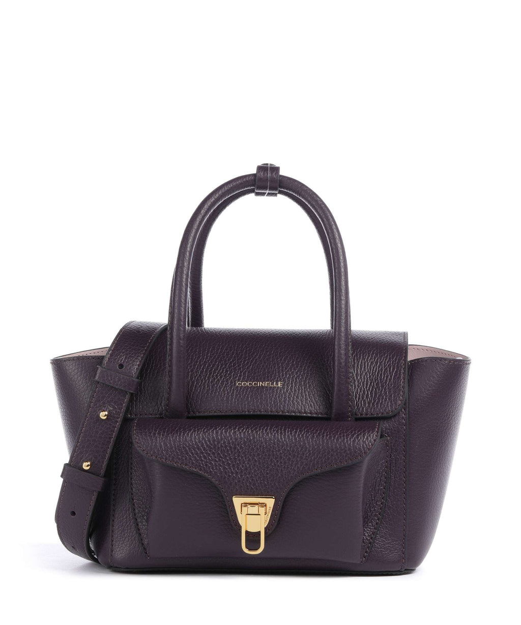 Coccinelle Beat Double Handbag prune