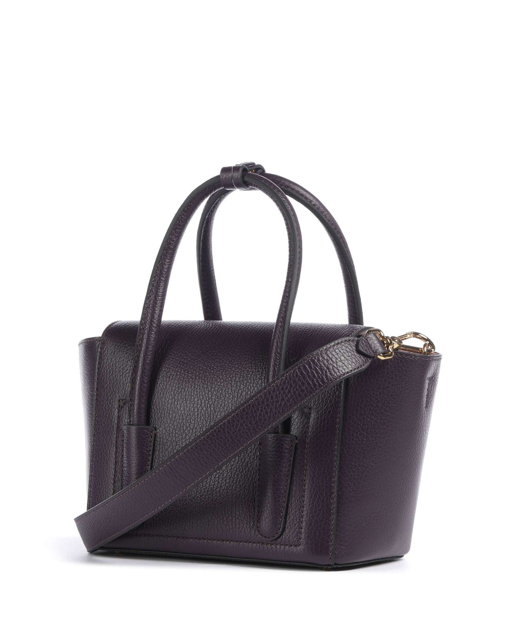Coccinelle Beat Double Handbag prune