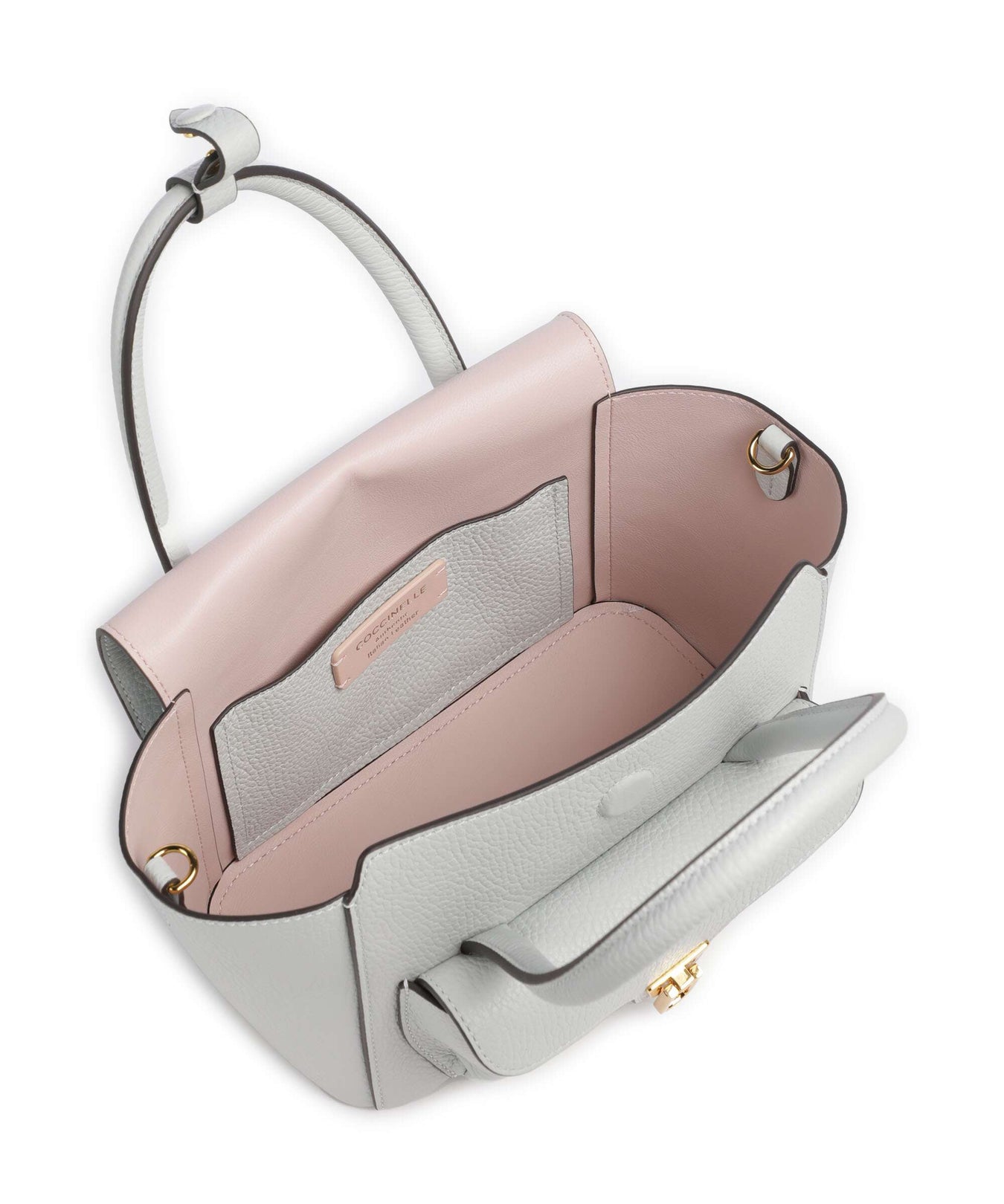 Coccinelle Beat Double Handbag snow