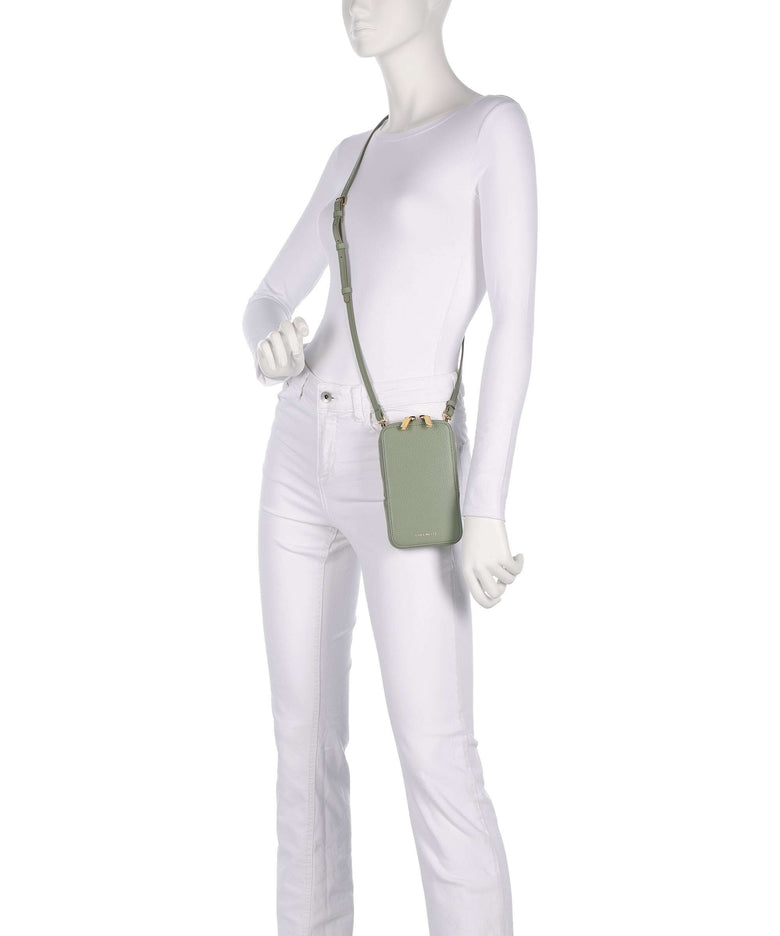 Coccinelle Flor Phone bag greenery