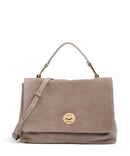 Coccinelle Liya Suede Bolsa warm taupe