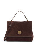 Coccinelle Liya Suede Bolsa brunette